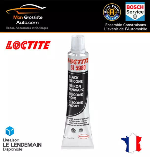 LOCTITE SI 5980 Quick Gasket Joint Silicone Premium Noir 40ml Gamme PRO