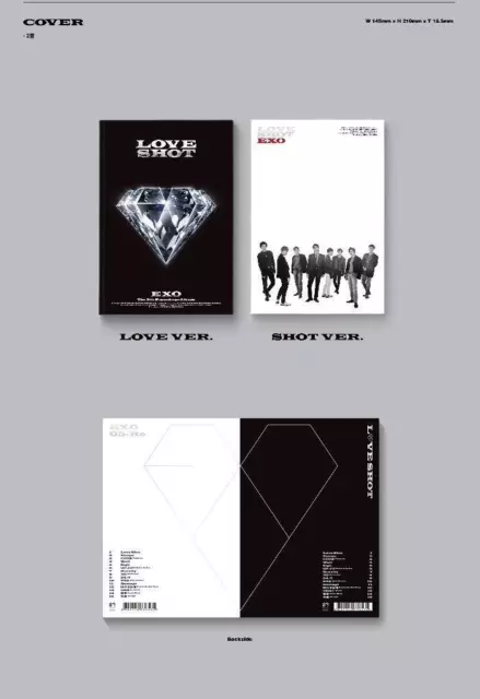 EXO - Love Shot [Random ver.] (Vol.5 Repackage) CD+Booklet 3