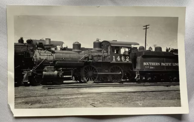 Vintage Photograph 1934 Locomotive Train 1462 Southern Pacific Line B&W