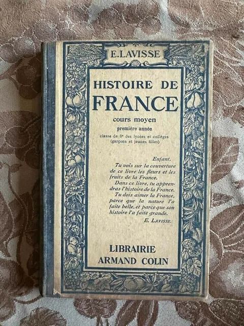 Ancien Livre Scolaire – Histoire De France, Cours Moyen, SUDEL, Illustré