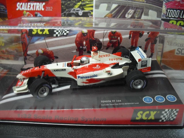 SCALEXTRIC SCX REF 61740 TOYOTA F1 INTERLAGOS 1/32 new NUEVO SLOT