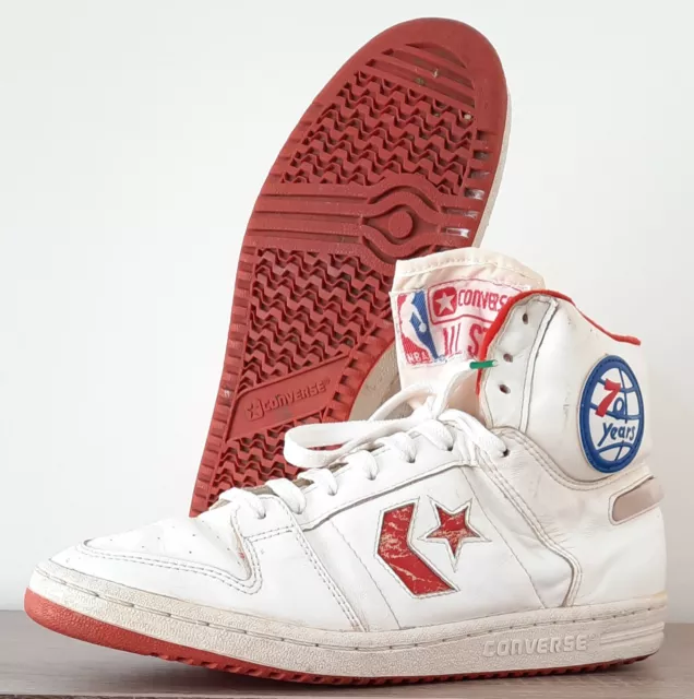 80S ALL stars NBA basketball weapon sneakers size 9.5 yugoslavia - PicClick