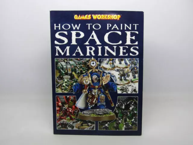 (EB03) Wie man Space Marines Buch 40k Warhammer malt