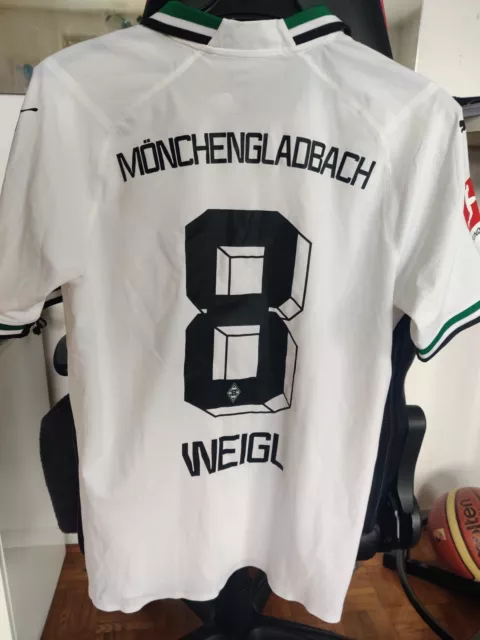 Borussia Mönchengladbach matchworn Puma Trikot Weigl #8 + Zertifikat (2024) [S]