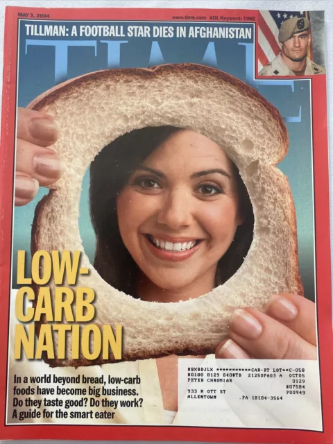 2004 May 3 Time Magazine Avg Carb-conscious Spends $85 A Month On Foods (MH390)