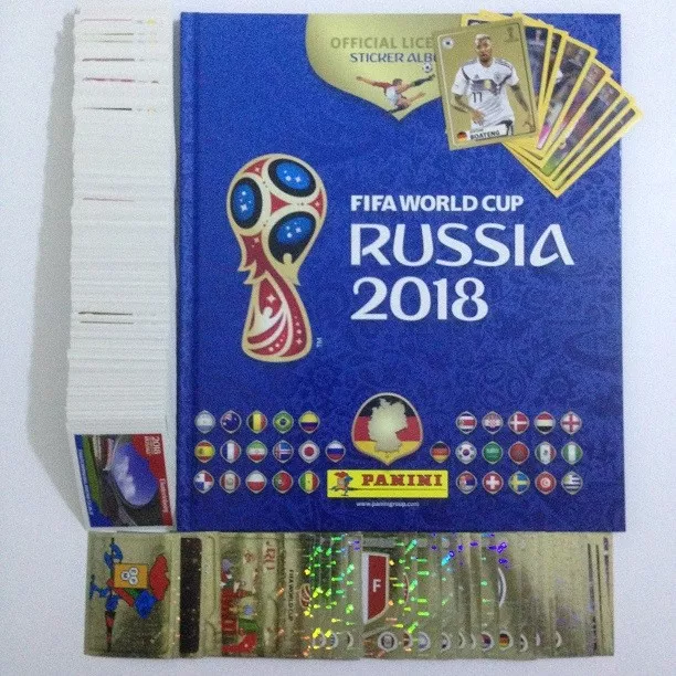 Panini WM 2018 Russia - Glitzersticker, Basissticker und Sets zum aussuchen