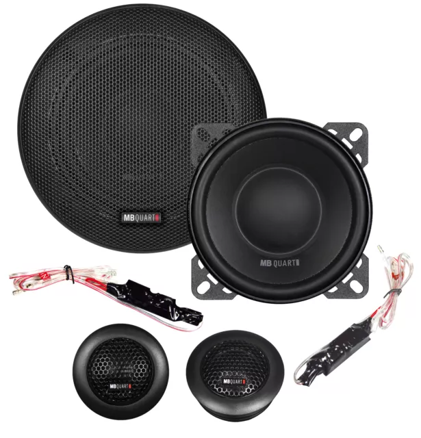 MB Quart Haut-Parleur Paire Kompo-Kit 10 CM QS-100 2 Voies Système Voiture Hifi