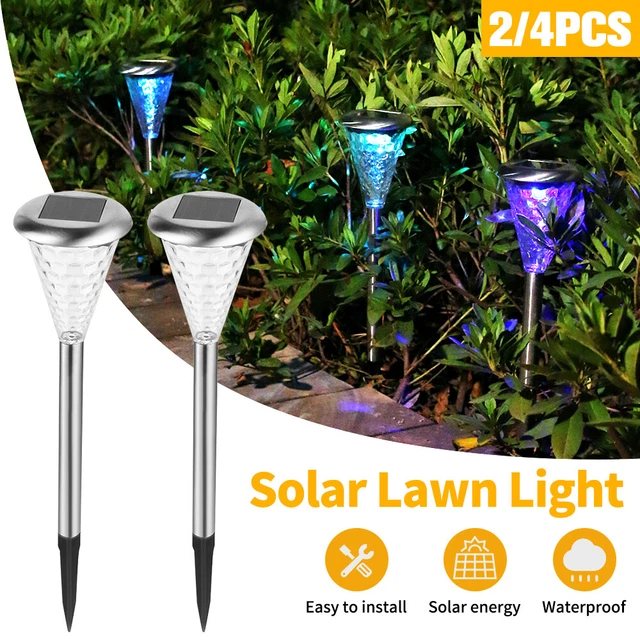 Outdoor Ground Solar Lights Led Garden Lawn Garden Light Path IP44 Waterproof AU