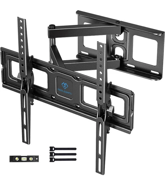 TV WALL BRACKET for 2660 inch TVs, Swivel Tilt 40kg, 55 inch Mount