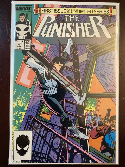 The Punisher #1 Marvel Comics · 1st Issue of Ongoing Series 1987