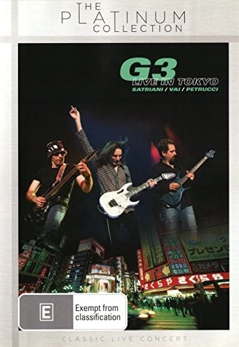 G3 - LIVE in Tokyo - DVD BOVG The Cheap Fast Free Post £35.99