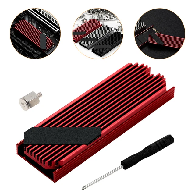 Dissipatore di calore in metallo SSD dissipatore di calore radiatore disco rigido alluminio