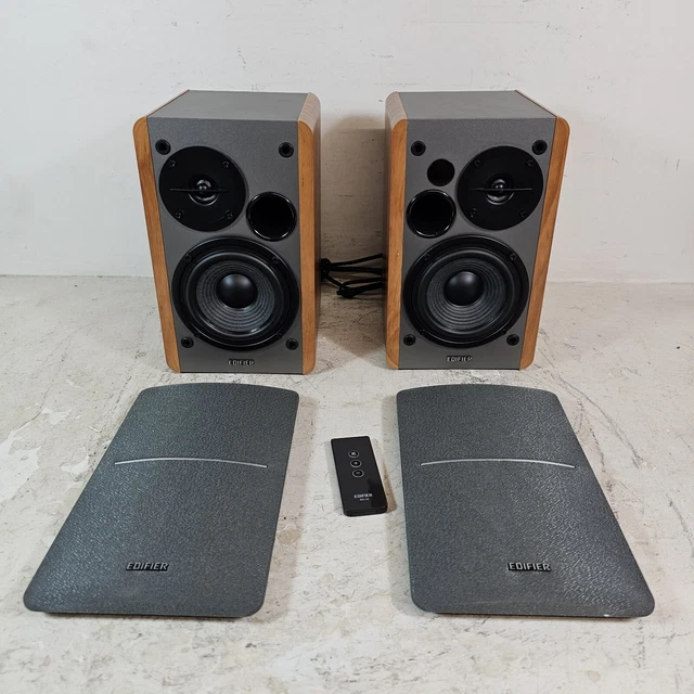 EDIFIER R1280T 2.0 Powered Speakers Wirh Original Remote Brown