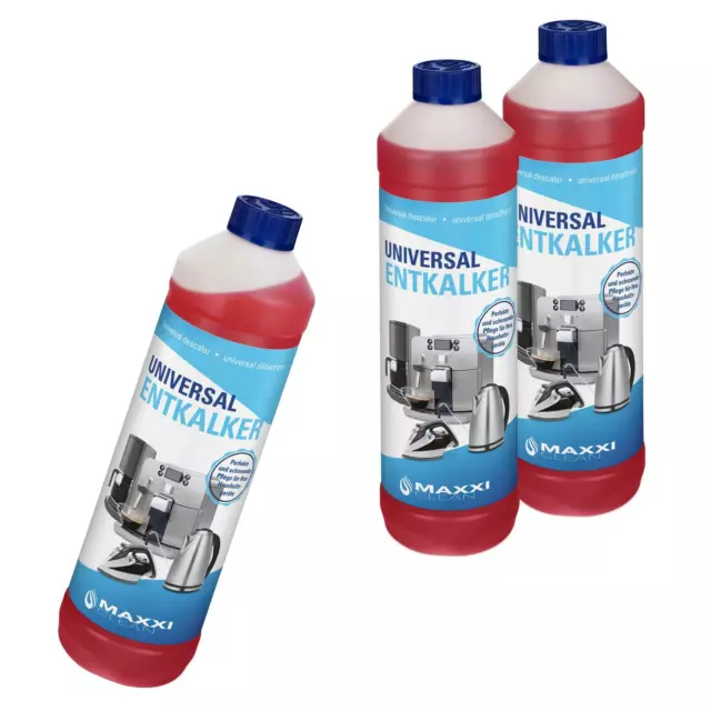 3x 750ml Flüssig Entkalker Delonghi Jura Siemens Miele Krups 18 Anwendungen