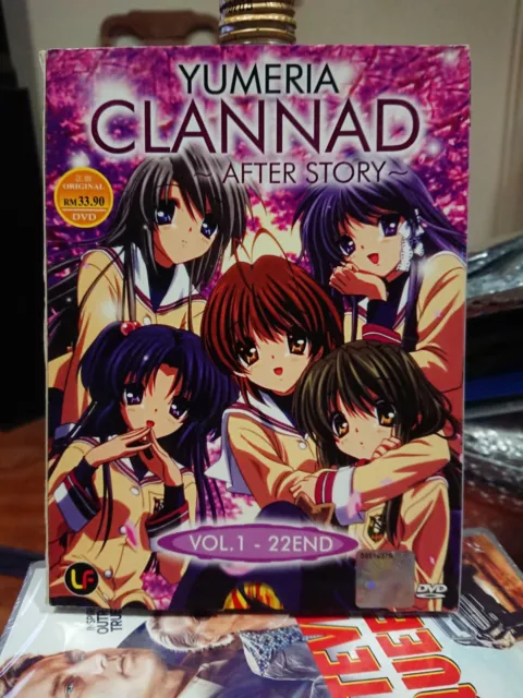 ANIME, CLANNAD, 1st & AFTER STORY+ MOVIE ,1-44+5+1 EPISODE, 7 DVD,  ENG-AUDIO