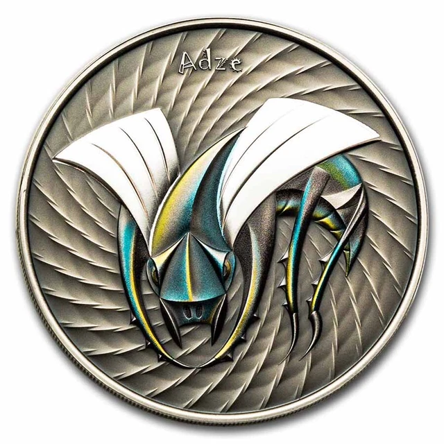 2023 Niue 1 oz Silver Antique World of Cryptids: Adze - SKU#277025