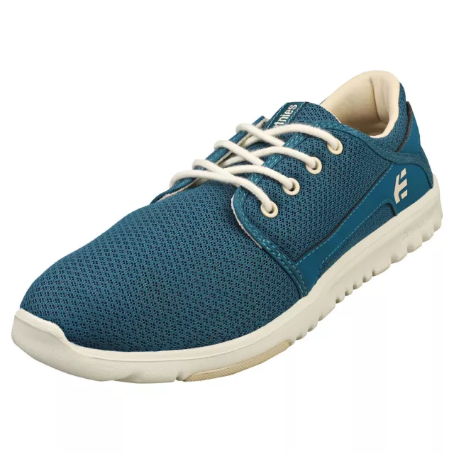 Etnies Scout Mens Blue White Casual Trainers - 7 UK
