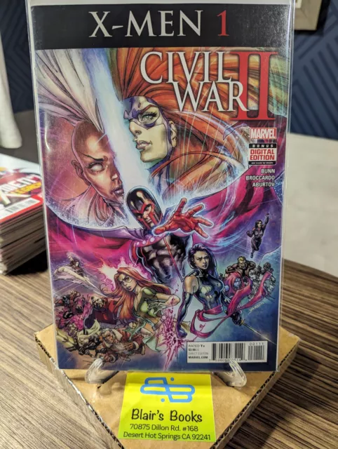 Marvel's CIVIL WAR II: X-MEN #1 [2016] Near Mint; Cullen Bunn