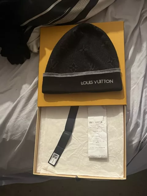 Louis Vuitton My Monogram Eclipse Hat Grey Wool
