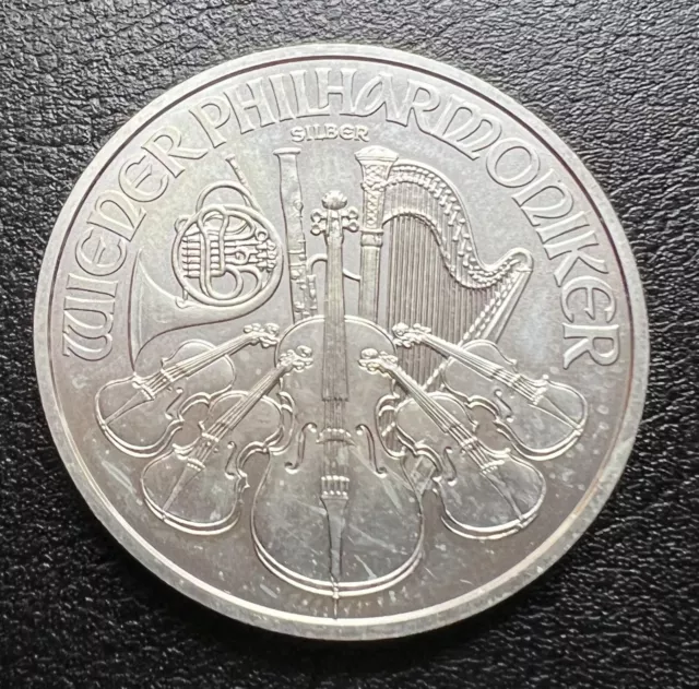 Austria 1½ euro 2023 "Orchestra Filarmonica di Vienna" argento, silver 0,999