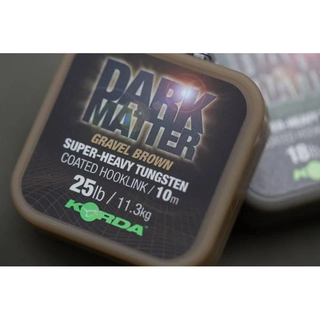 NEW KORDA Dark Matter Super Heavy Tungsten Coated Braided Hooklink *PAY 1 POST*