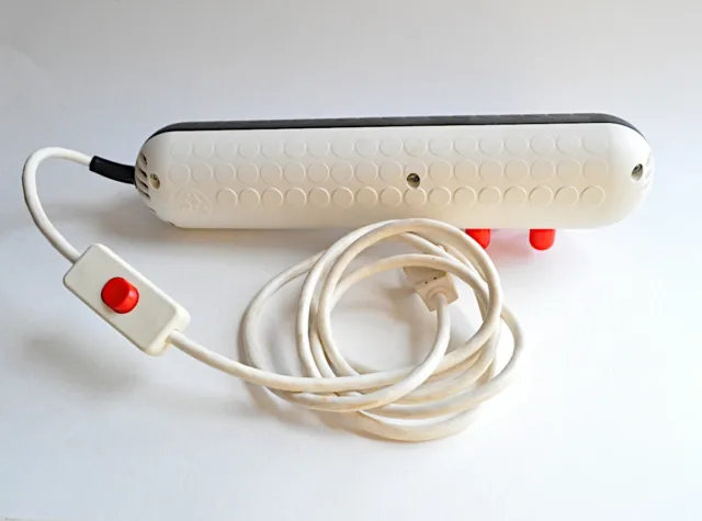 Masajeador eléctrico de colección años 70 hecho en Suiza amasar dedos MRG MCM forma de píldora