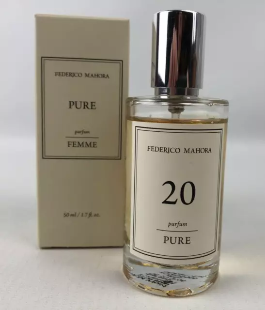 NO. 20 PURE Federico Mahora 50ml Perfume Parfum FM World Boxed