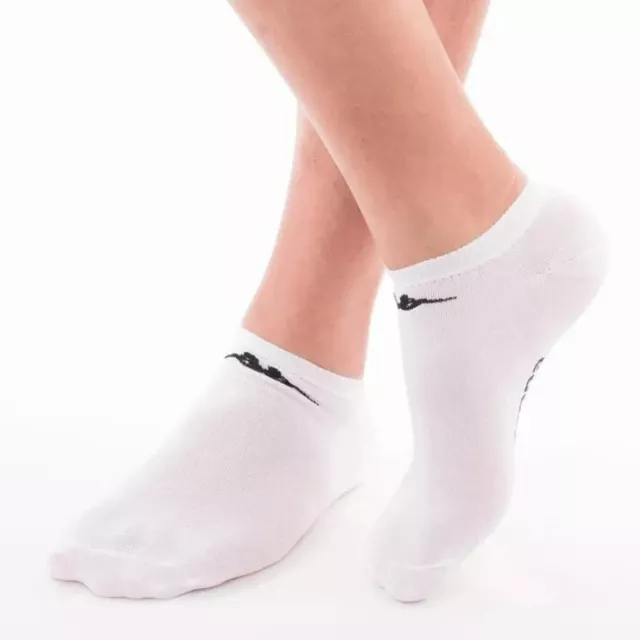 Kappa; 6 paia di calze modello fantasmino in cotone per uomo/donna.