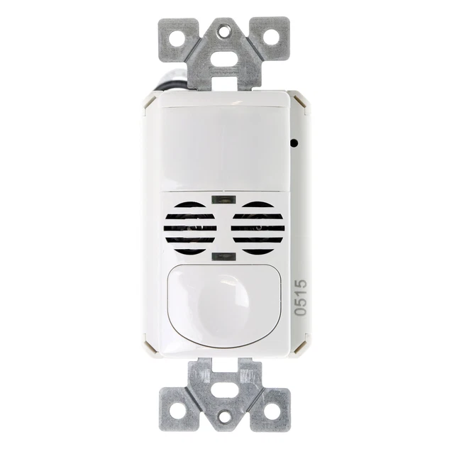 Tork Nsi Wos-Mn2T Dual-Tech Occupancy Sensor Wall Switch, 120/230/277V, White