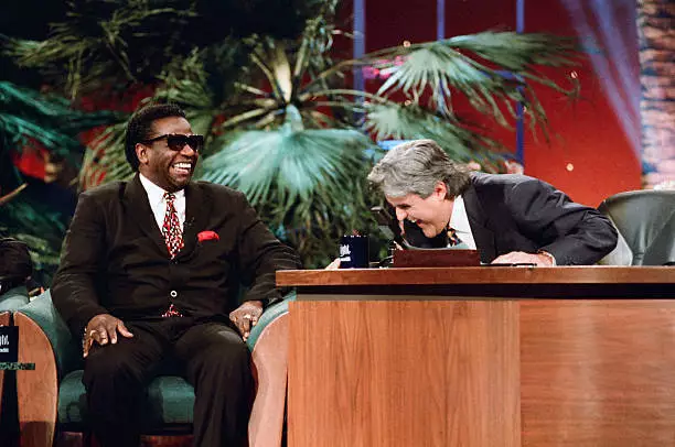 Musical Guest Al Green On Leno 1995 Old Television Photo 1