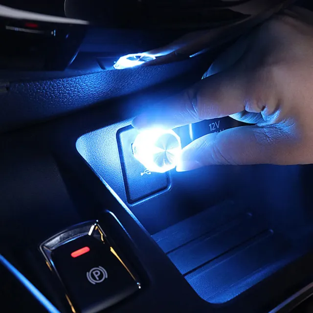 Mini LED USB Car Interior Lights Neon Atmosphere Light Ambient Lamp Accessories