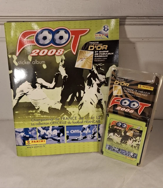 Album Panini Foot 50e Anniversaire 2011-2012 – Neuf Sous Blister, édition Rare France