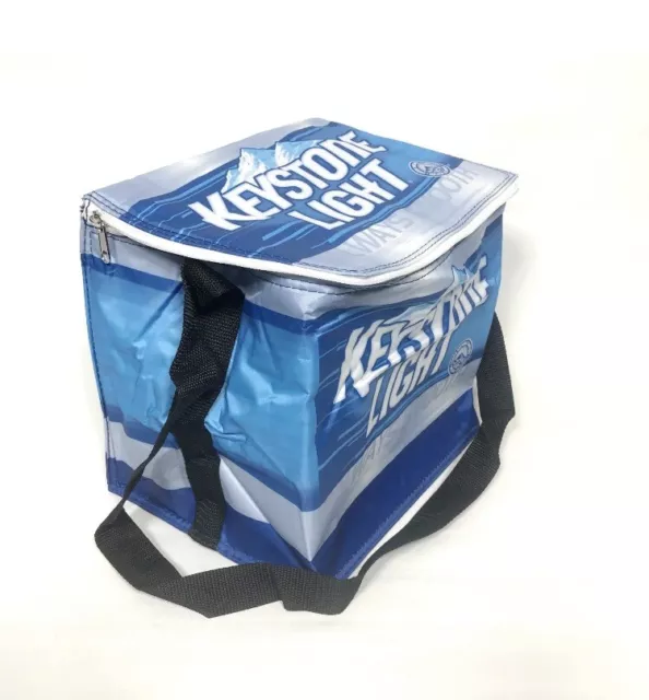 Keystone Light Beer 12 Pack Insulated Cooler Lunch Bag Tote Coors Brewing Co NEW