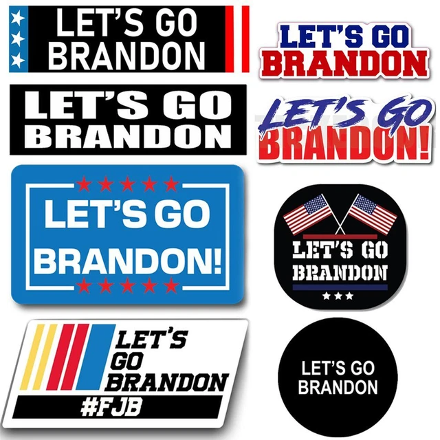 Adesivo Gut Support Nation Let us goen Brandon FJB Trumpf
