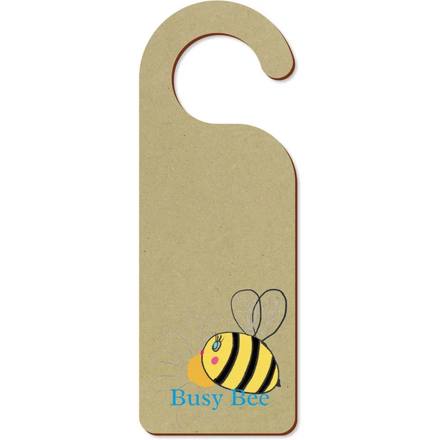 'Bee Daisy' 200 mm x 72 mm colgador de puerta (DH00034322)