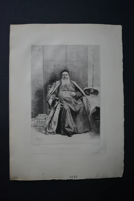 Charles Laverie, né à Huire en 1825-1892, archevêque d'Alger et de Carthage