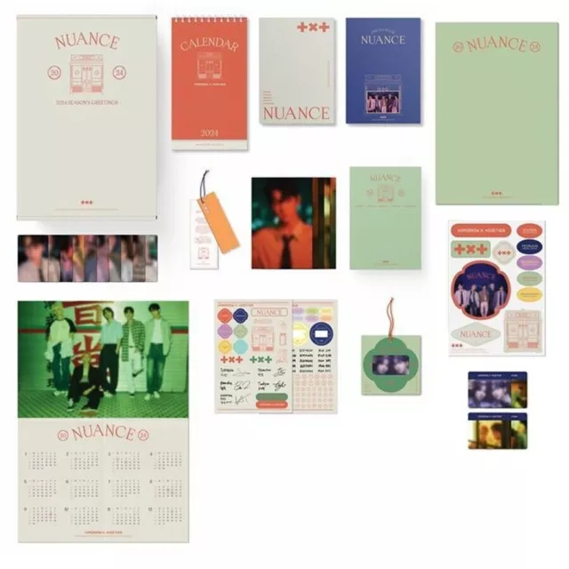TXT 2024 SEASON’S GREETINGS/D.Code+Calendar+Book+Card+Poster+etc EUR 80,66 PicClick FR
