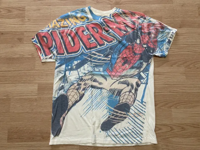 Marvel Comics “The Amazing Spider-Man” All Over Print 2009 Medium Shirt
