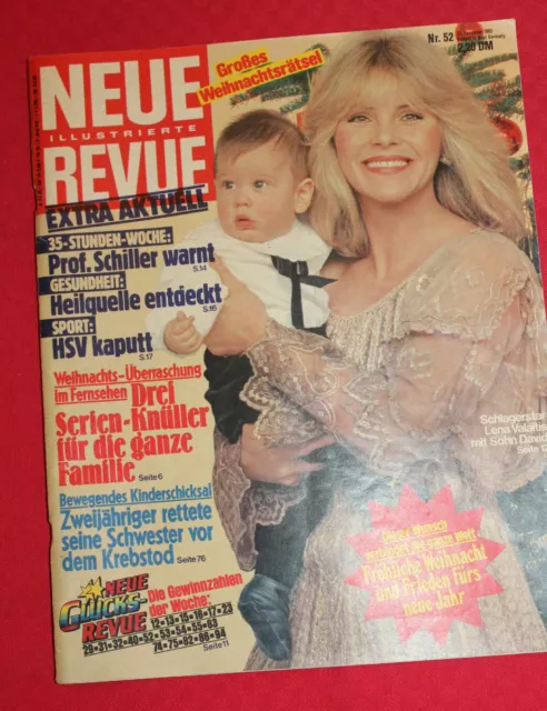 2978 Neue Revue 22. Dezember 1983 Nr.52 Weihnachten * Lena Valaitis *  Caroline