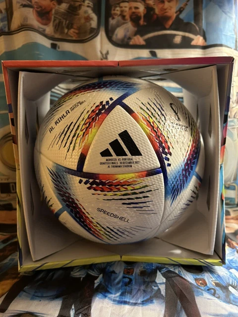 Al Rihls ADIDAS AL RIHLA 2022 FIFA World Cup Official Match Ball Morocco vs ...