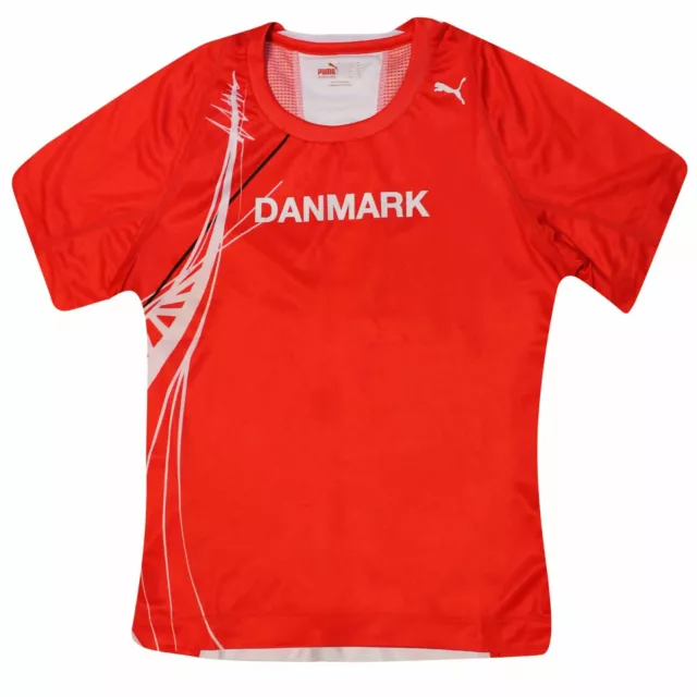 Officiel Danemark (Danemark) Femmes Ajusté Maillot de Football Par PUMA