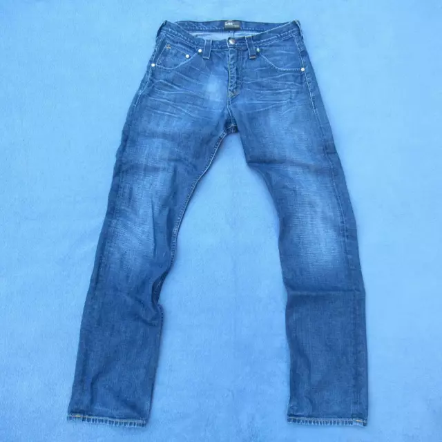 LEE Clark Jeans W 31 L 34 blue stone washed