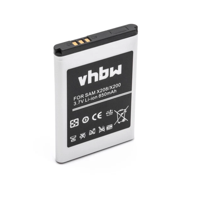 BATTERIA PER SAMSUNG SGH-X200 SGH-X180 SGH-X168 SGH-X160 SGH-X158 ...