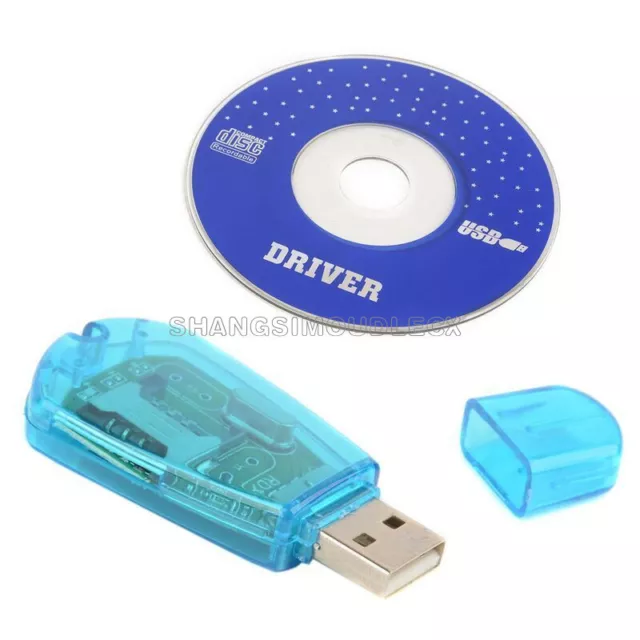 USB Cellphone Standard SIM Card Reader Copy Cloner Writer SMS Backup GSM/CDMA