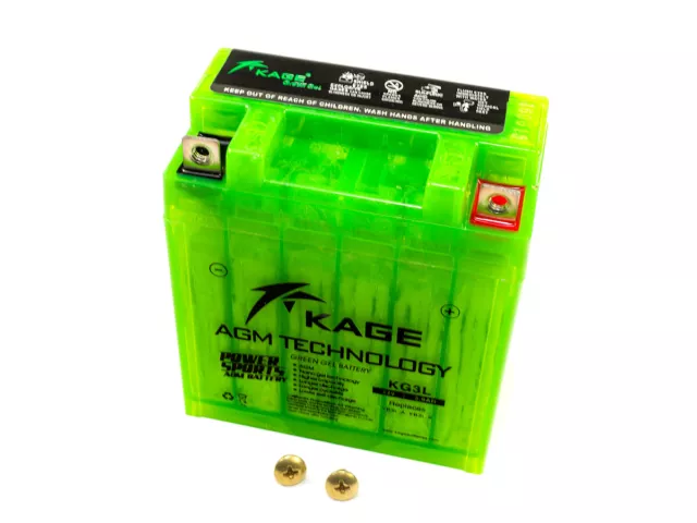 GEL Batterie KAGE Green YB3L-A YB3L-B für Simson Star 50 Star50 Star 80 Star80