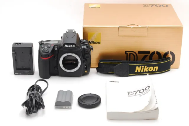 【MINT- BOXED S/C 2174】Nikon D700 12.1 MP Digital SLR DSLR Camera From JAPAN