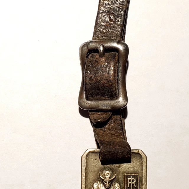 Vintage Ingersoll Rand Co Watch Fob Drilling Mining Rock Bit Drill Miner Antique 9