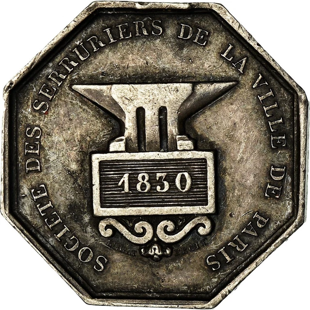 Jeton De Mariage 1858 - LOVIS : FILLON FONTENAY - Référence P1435 - Collection