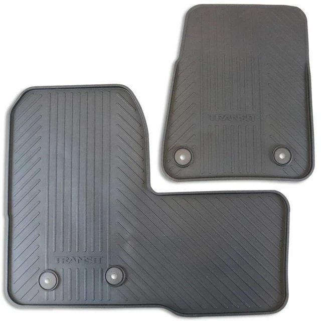 GENUINE FORD TRANSIT Tourneo Custom Front Rubber Floor Mats Set 2013
