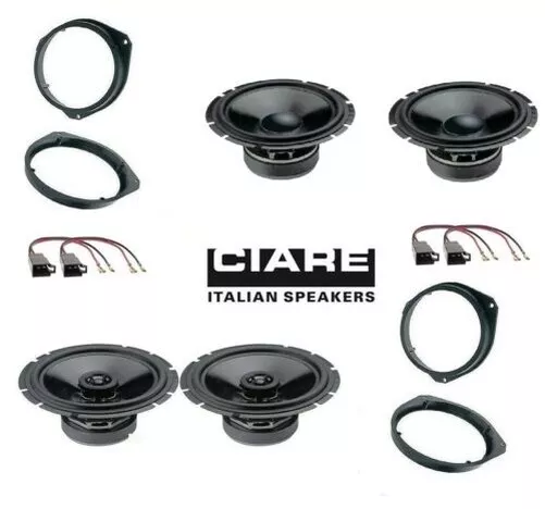 Ciare CW170 CZ170 4 Lautsprecher X Alfa Romeo Stelvio Juliet Mythos Sup / Mit Vo